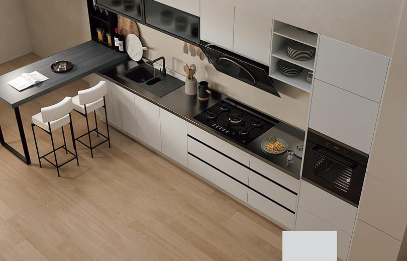 Modern Stainless  Steel Cabinets