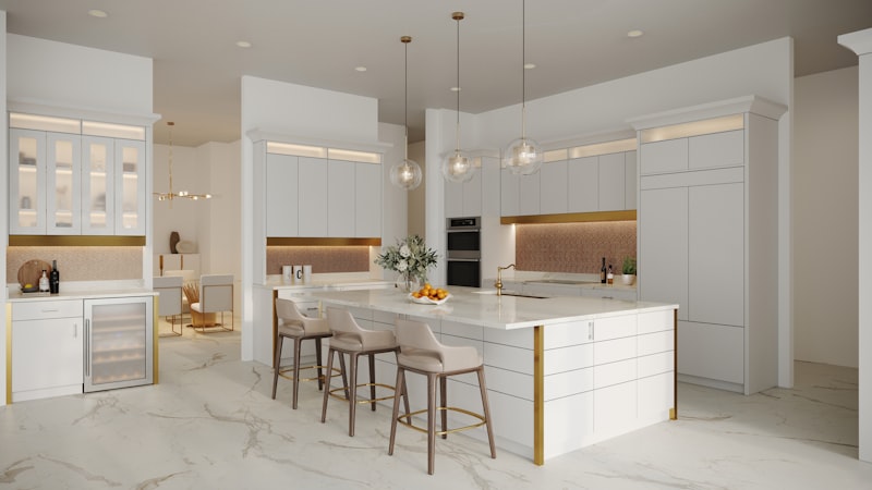 Island Kitchen Layout