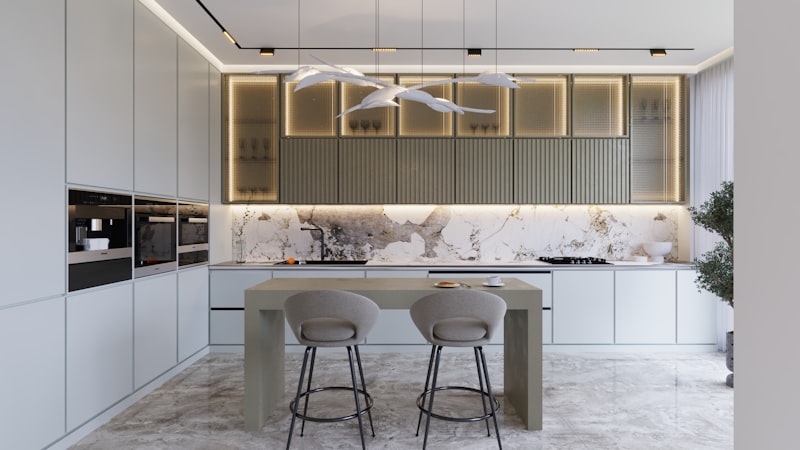 U-Shaped Kitchen Design