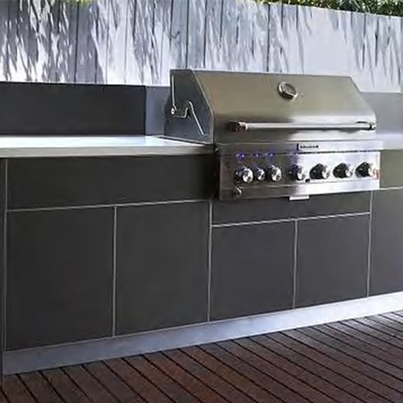 Outdoor Stainless Steel BBQ Kitchen Cabinet System
