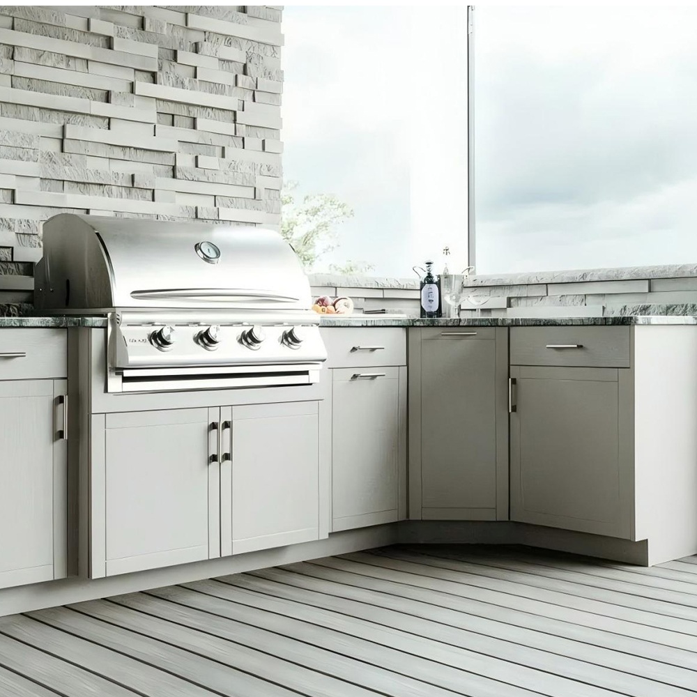 Outdoor Stainless Steel BBQ Kitchen Cabinet System