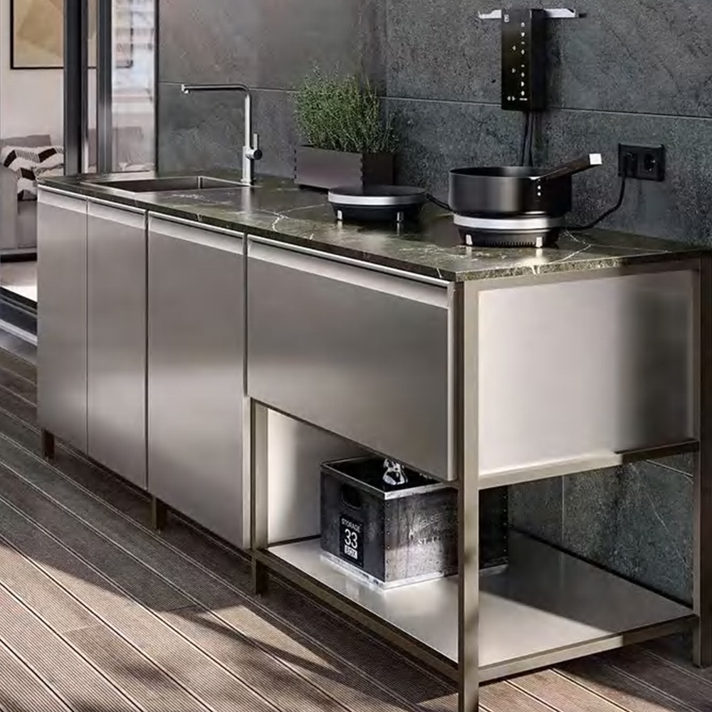 Outdoor Stainless Steel Kitchen Cabinet System