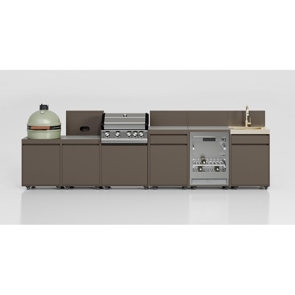 Premium Outdoor Stainless Steel Kitchen Cabinet System