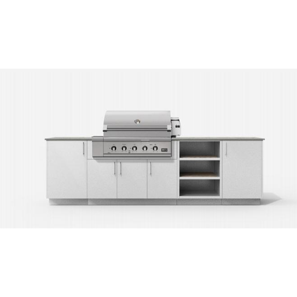 Outdoor Stainless Steel Grill Cabinet with DCS 36