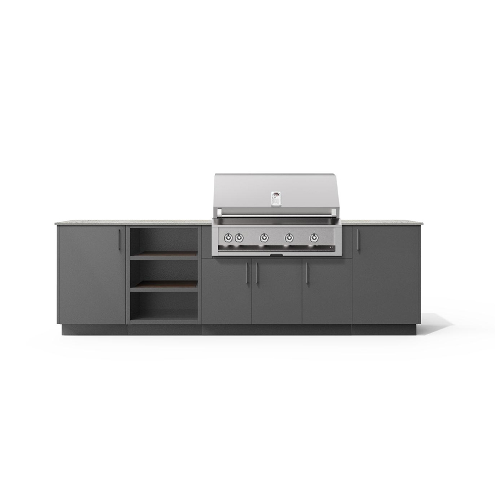 Outdoor Stainless Steel Grill Cabinet with Aspire by Hestan 42