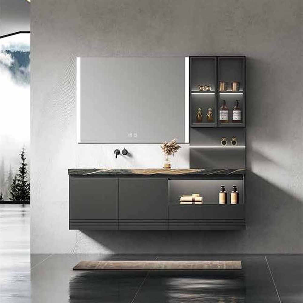 HZ-2306 Modern Wall Mounted Bathroom Vanity