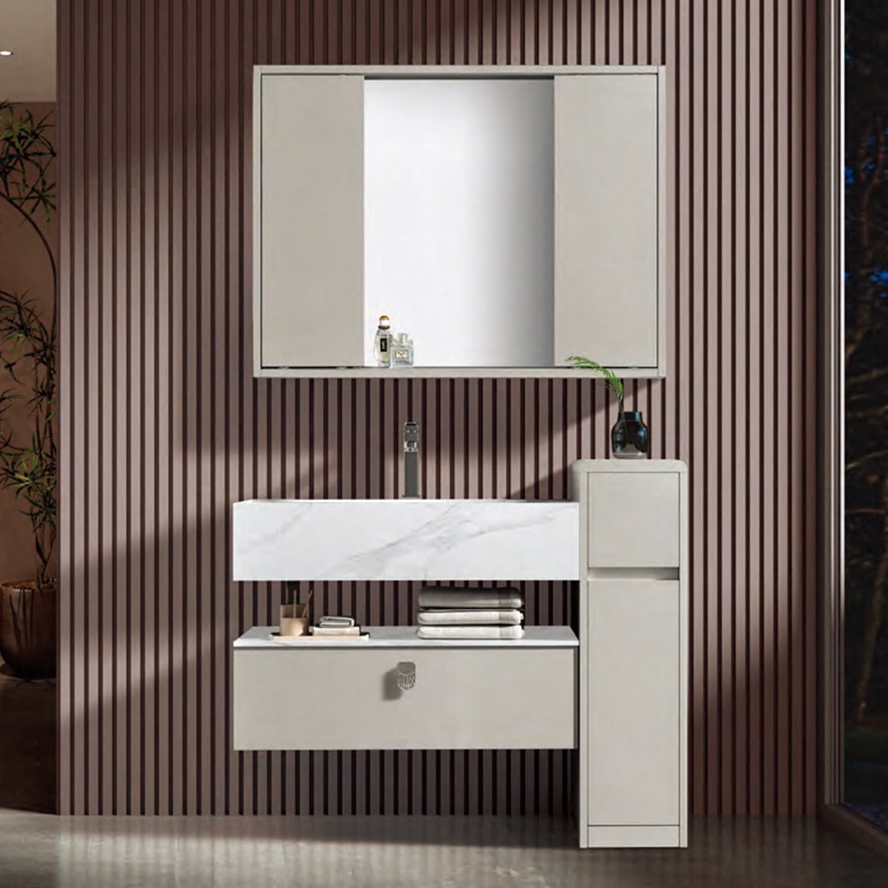 HZ-5022 Modern Wall Mounted Bathroom Vanity