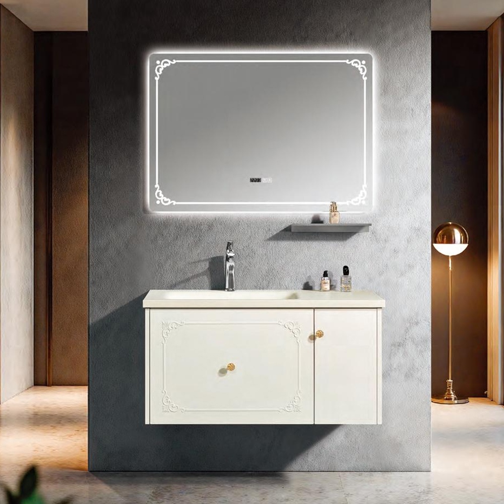 HZ-5039 Modern Wall Mounted Bathroom Vanity