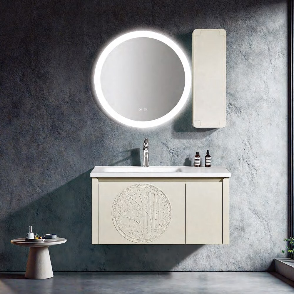 HZ-5005 Modern Wall Mounted Bathroom Vanity