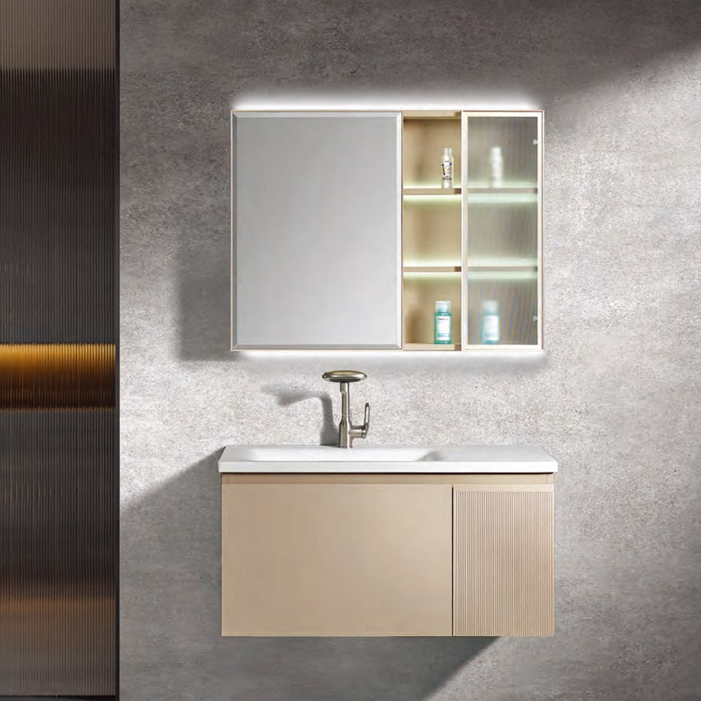 HZ-5011 Modern Wall Mounted Bathroom Vanity