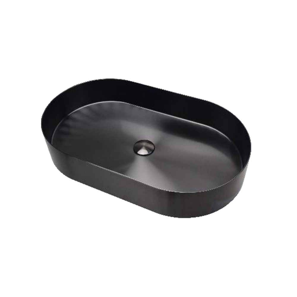 WOV6538 Oval Stainless Steel Vessel Sink