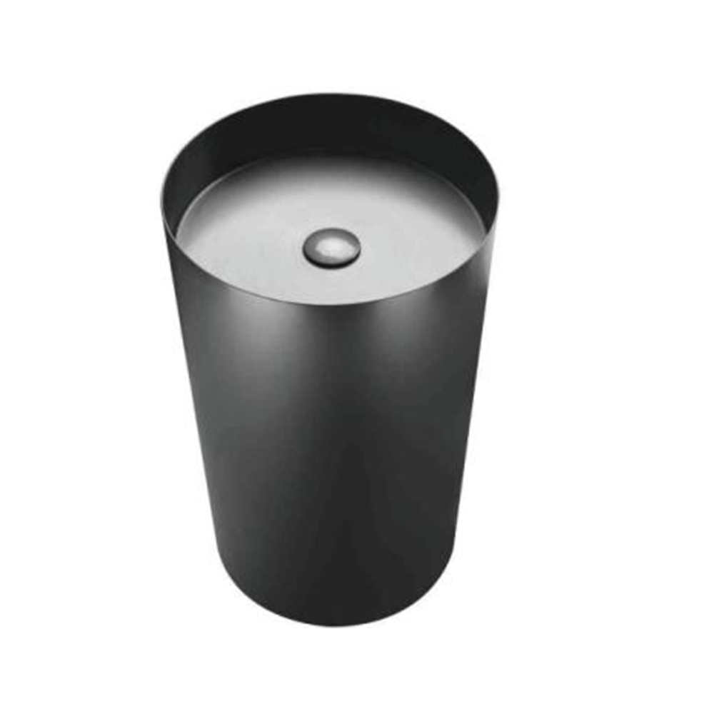 WF380 Round Stainless Steel Floor Standing Wash Basin