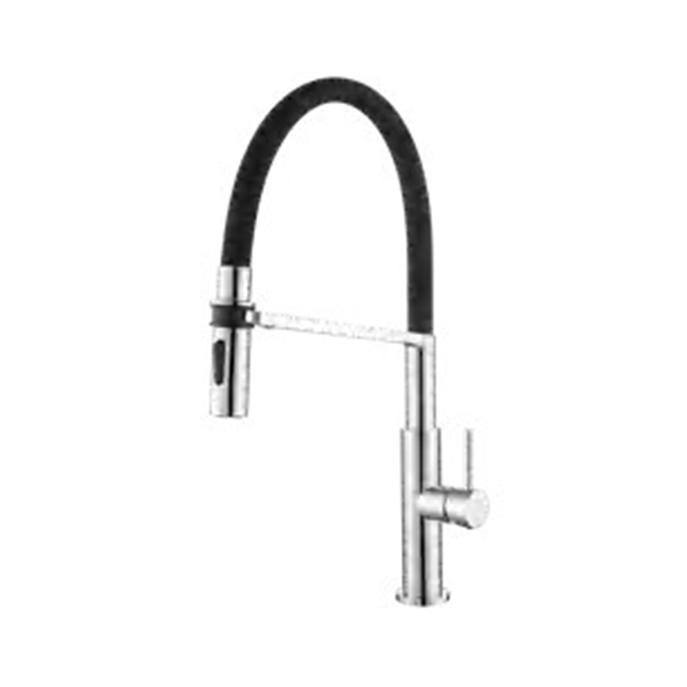 WT1075P-CH-KF Chrome Silicone Kitchen Faucet